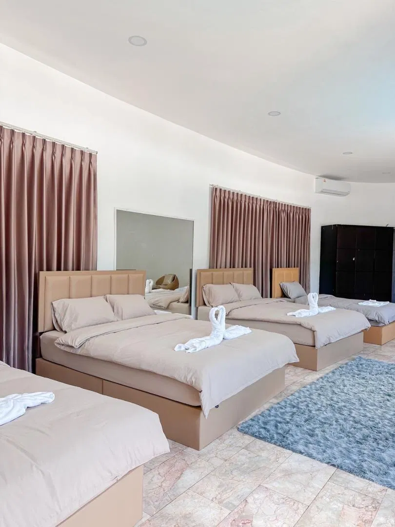 ห้องนอน CAVE HOUSE POOLVILLA