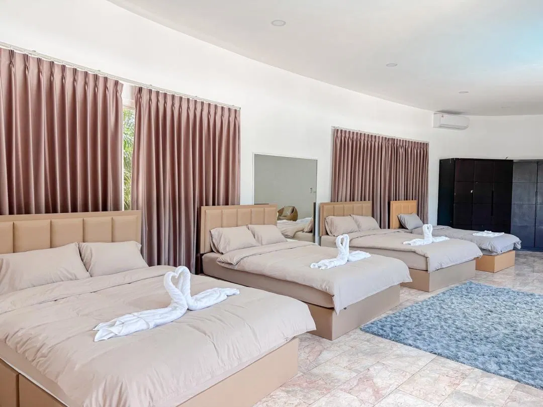 ห้องนอน CAVE HOUSE POOLVILLA