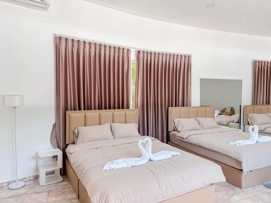 ห้องนอน CAVE HOUSE POOLVILLA