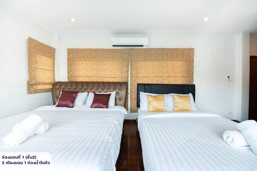 ห้องนอน Cozy Breeze Pool Villa