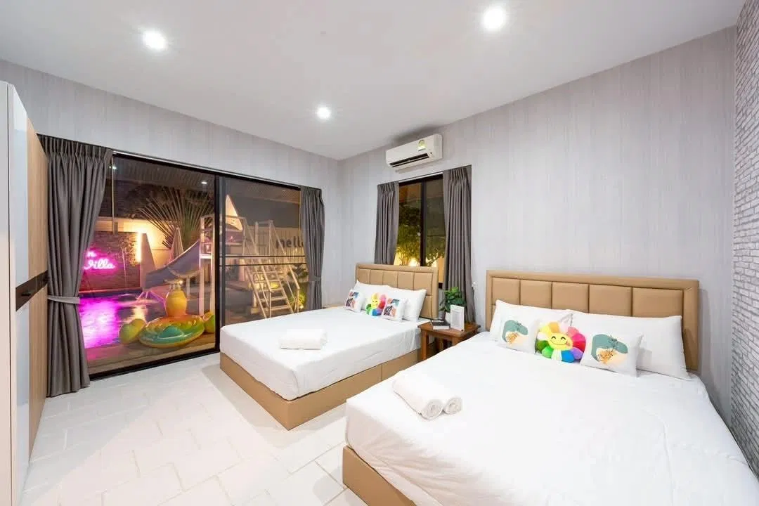 ห้องนอน Mello pool villa A2