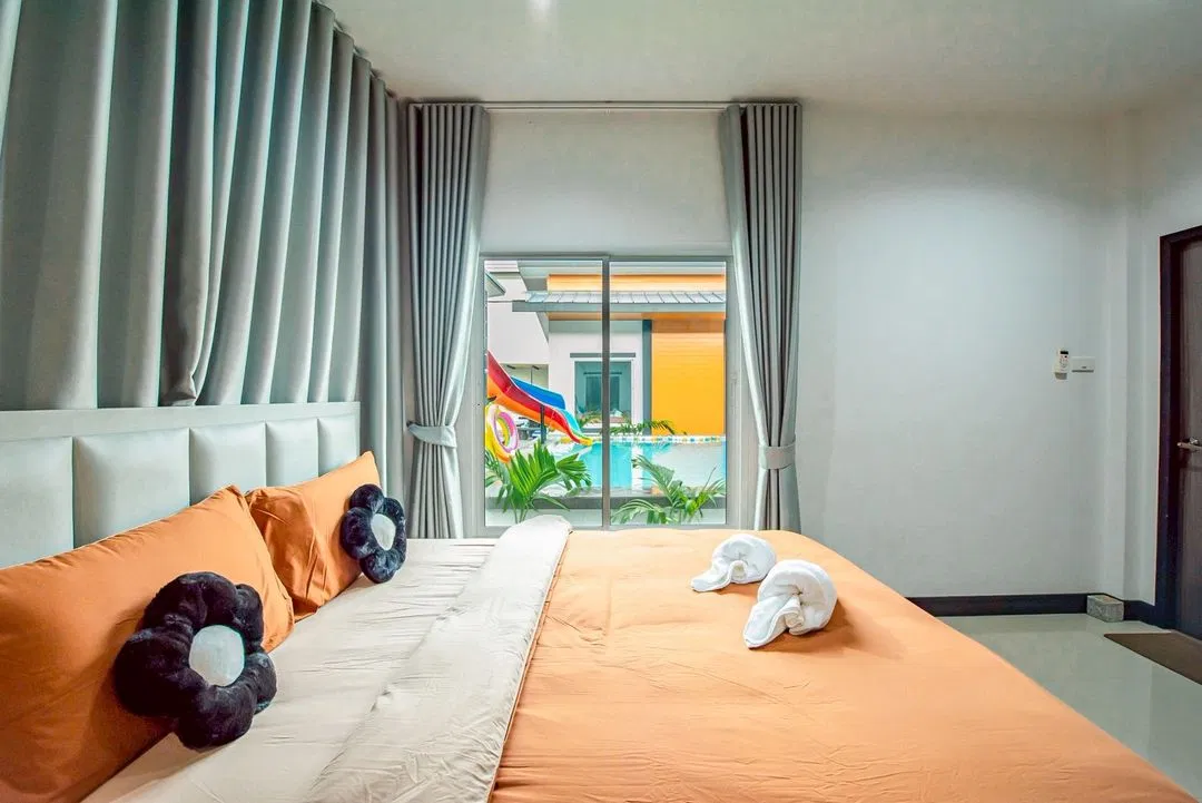 ห้องนอน Crop House Poolvilla