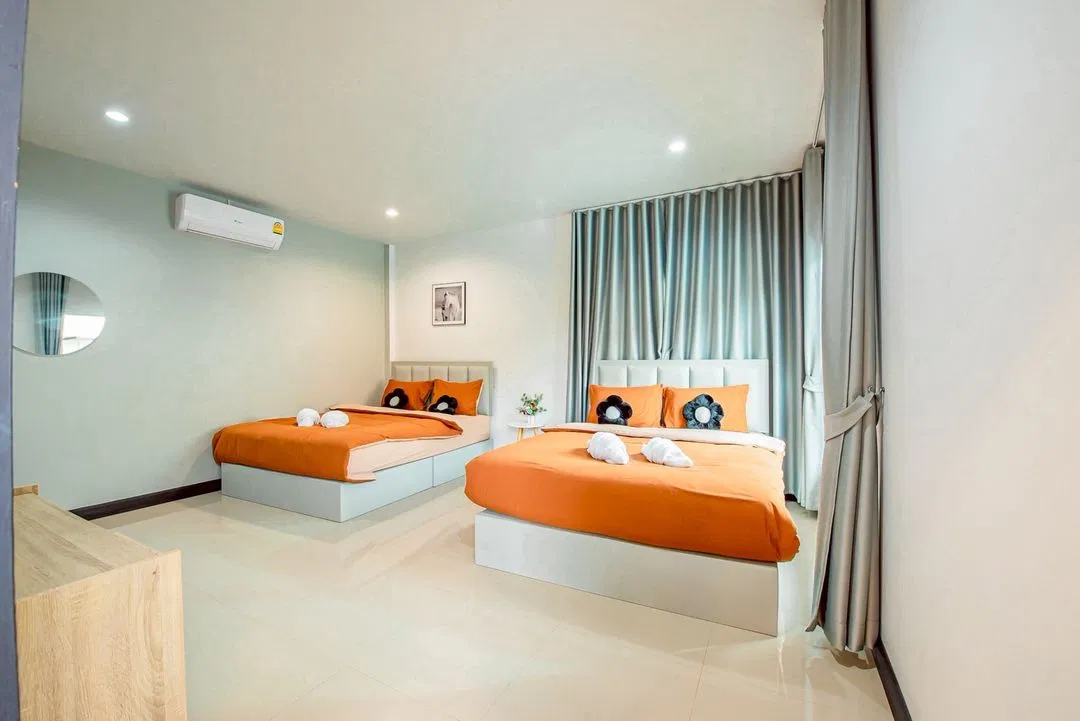 ห้องนอน Crop House Poolvilla