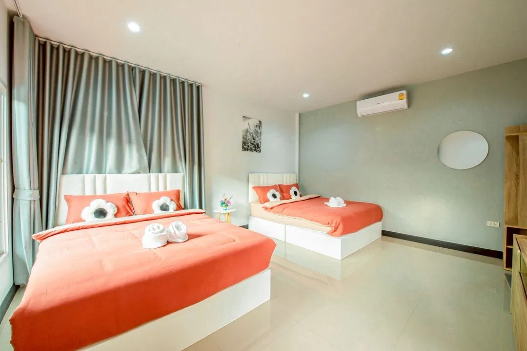 ห้องนอน Crop House Poolvilla