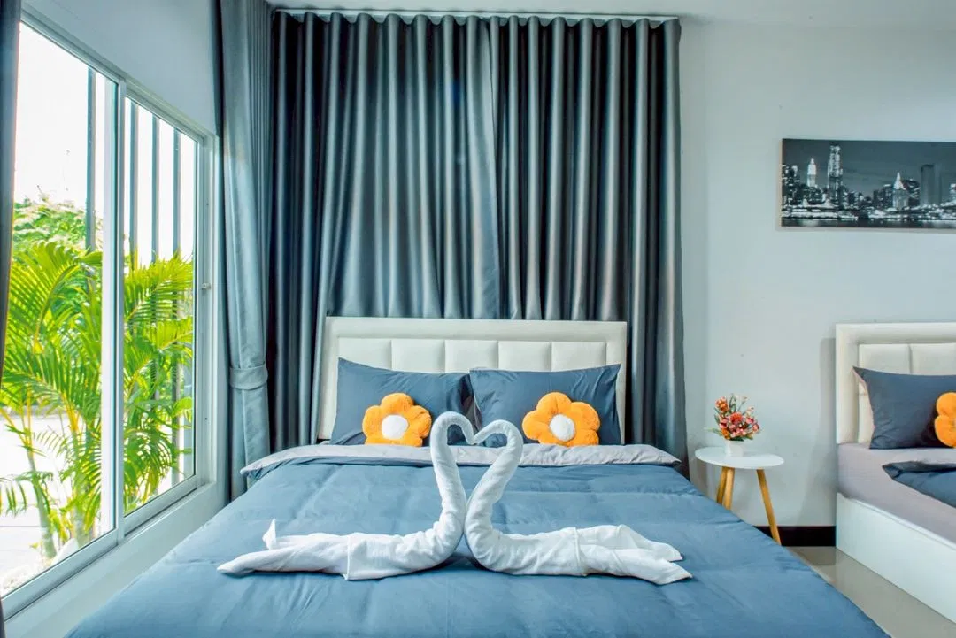 ห้องนอน Crop House Poolvilla