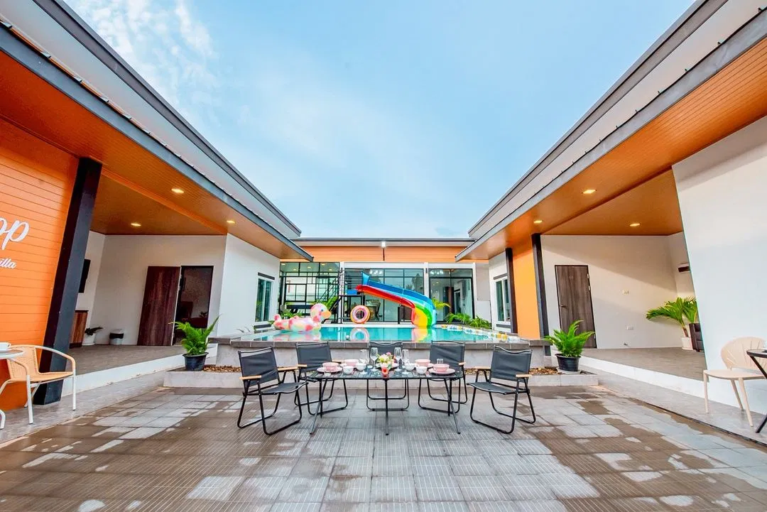 ภายนอก Crop House Poolvilla