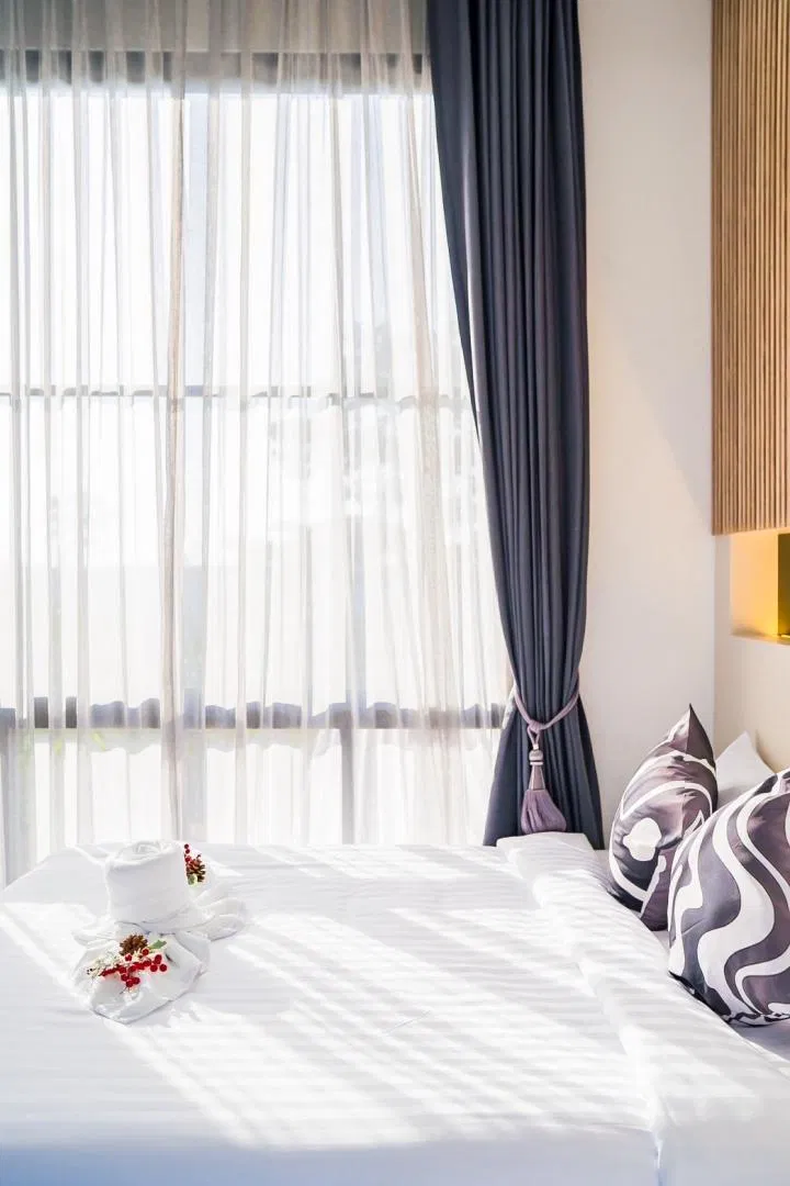 ห้องนอน Castle House Poolvilla