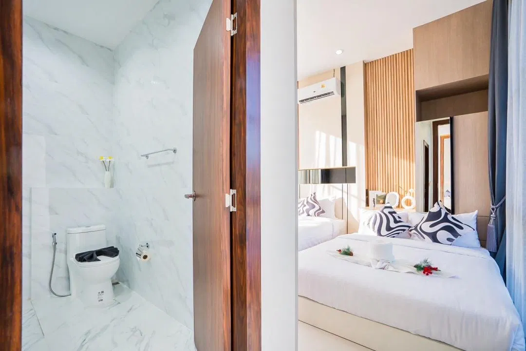 ห้องนอน Castle House Poolvilla