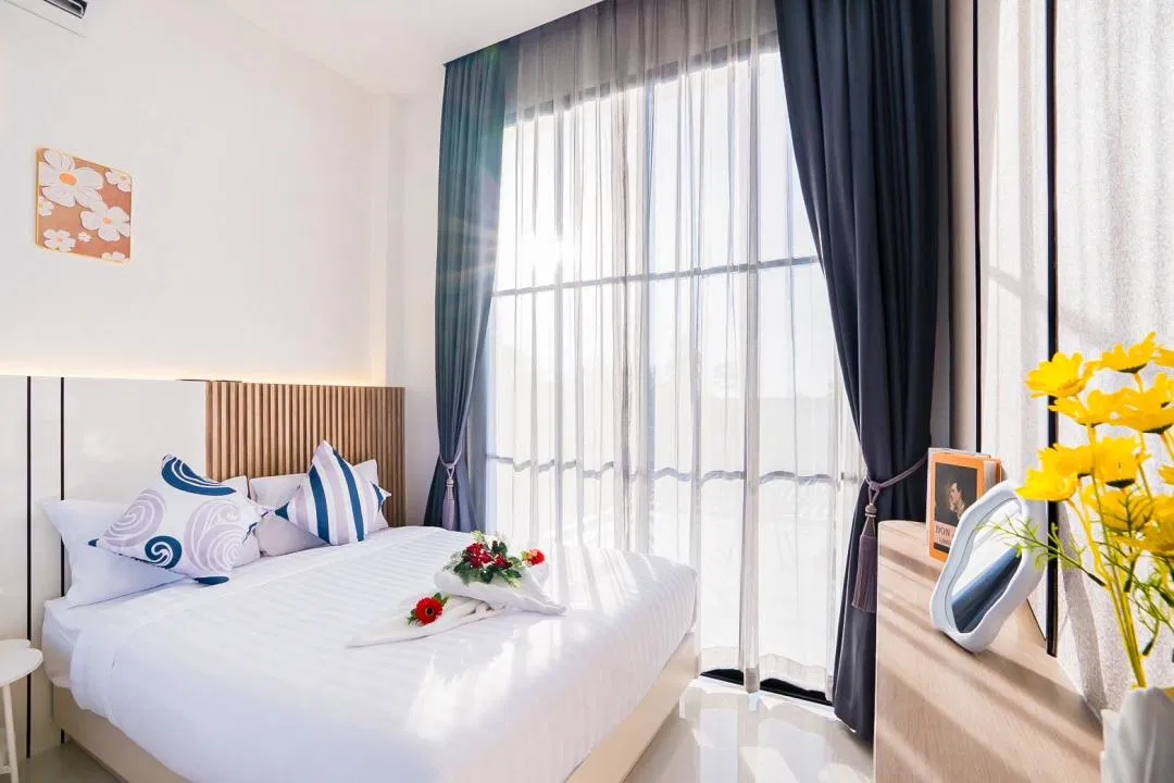 ห้องนอน Castle House Poolvilla