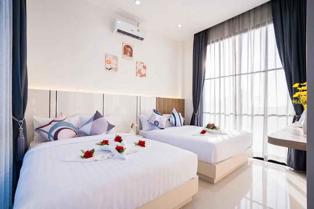 ห้องนอน Castle House Poolvilla