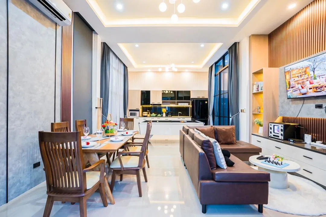 ภายใน Castle House Poolvilla