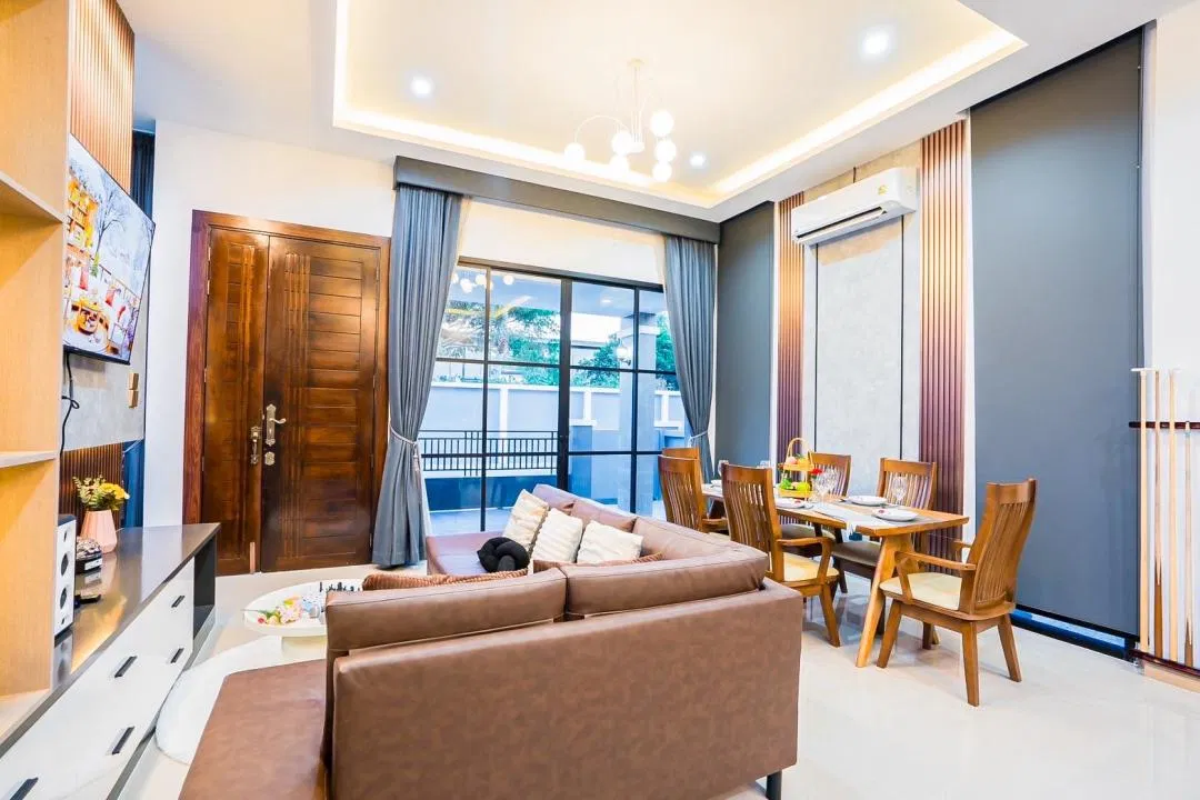 ภายใน Castle House Poolvilla