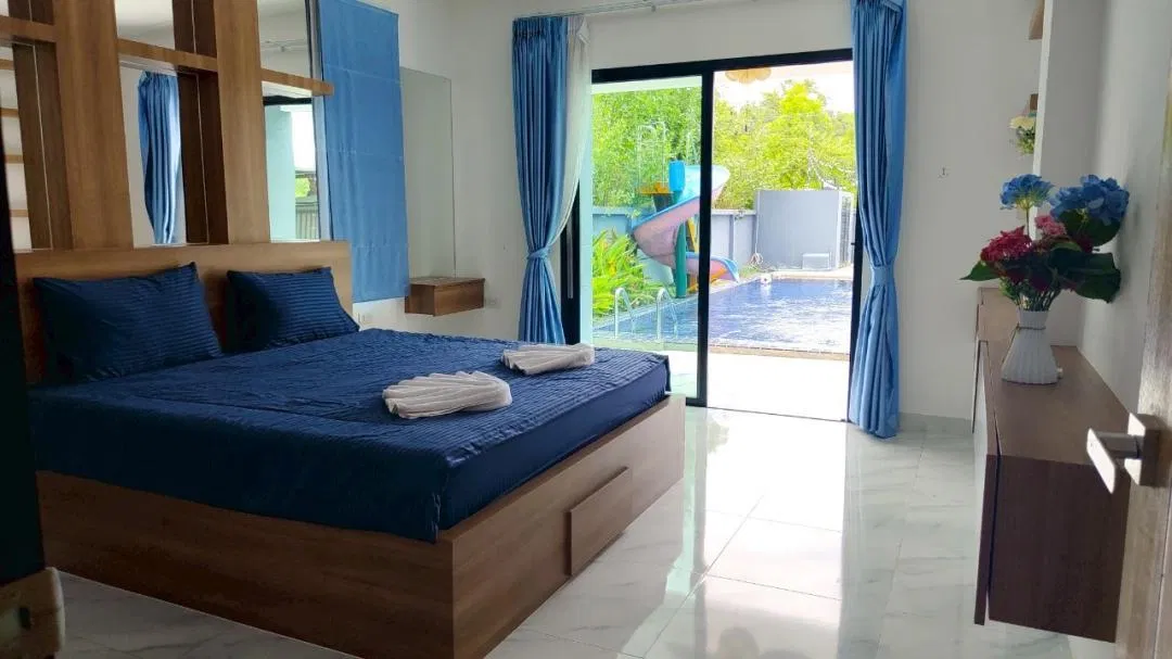 ห้องนอน Beerry Lee40 Poolvilla