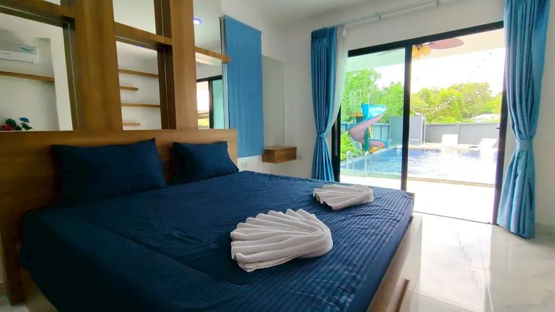 ห้องนอน Beerry Lee40 Poolvilla