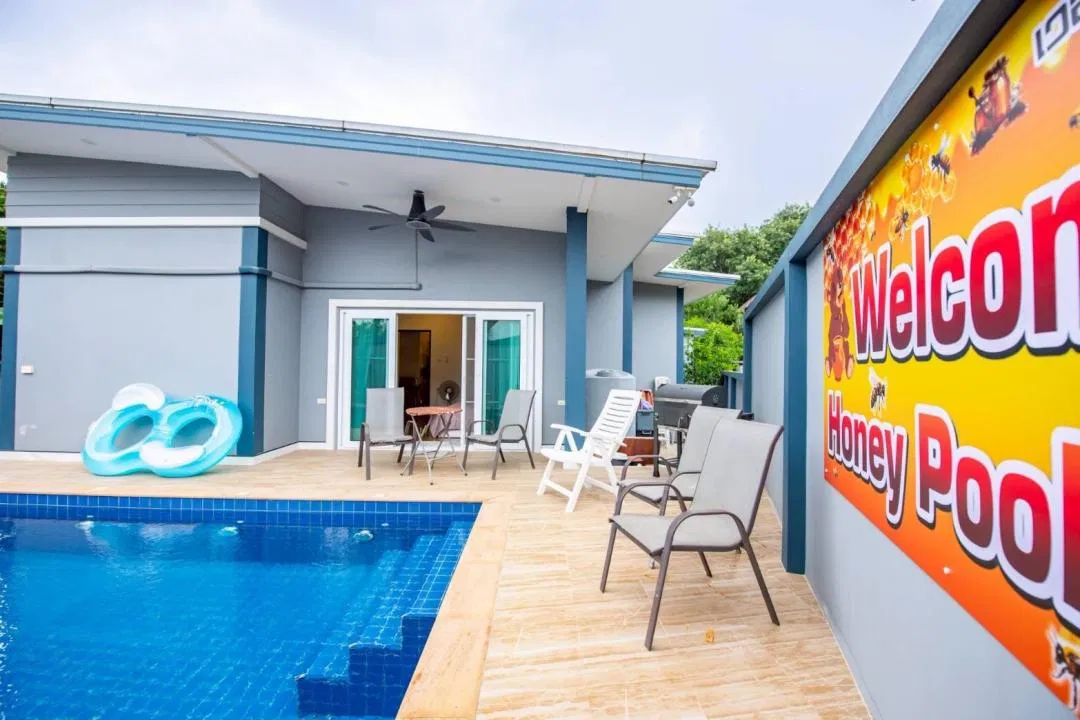 ภายนอก Honey poolvilla