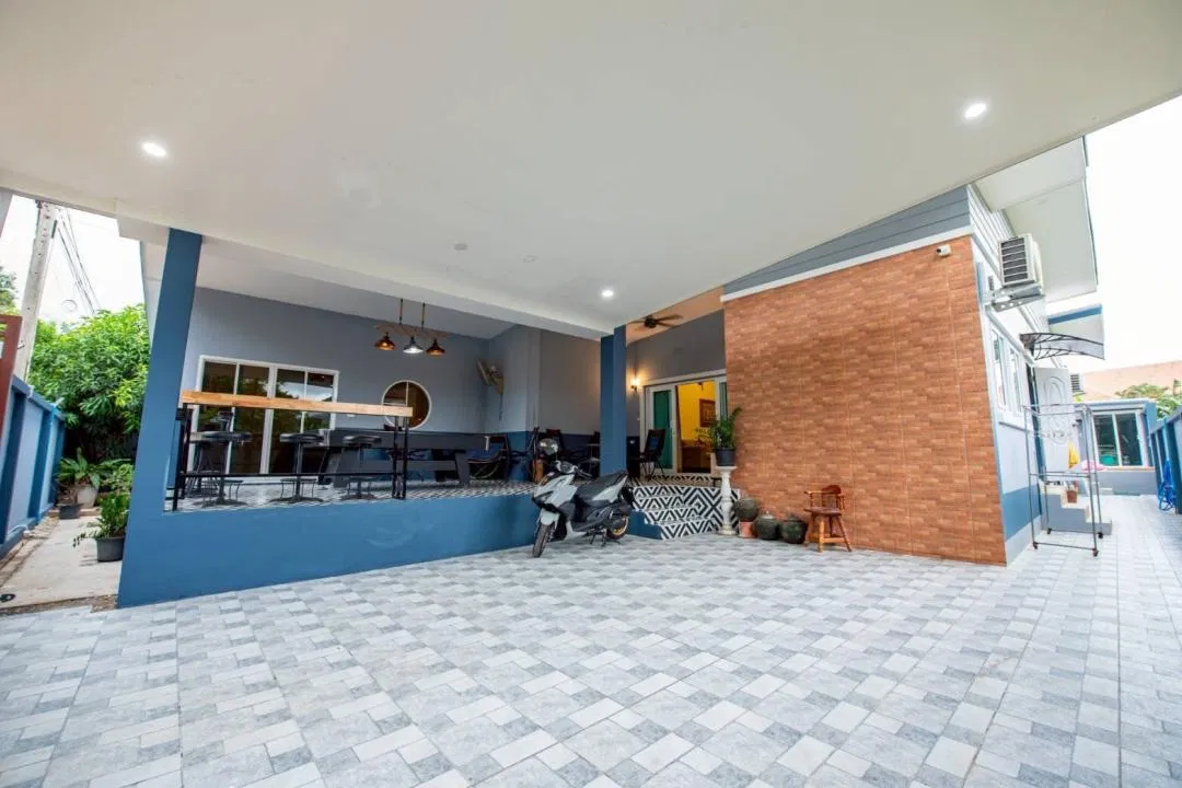 ที่จอดรถ Honey poolvilla