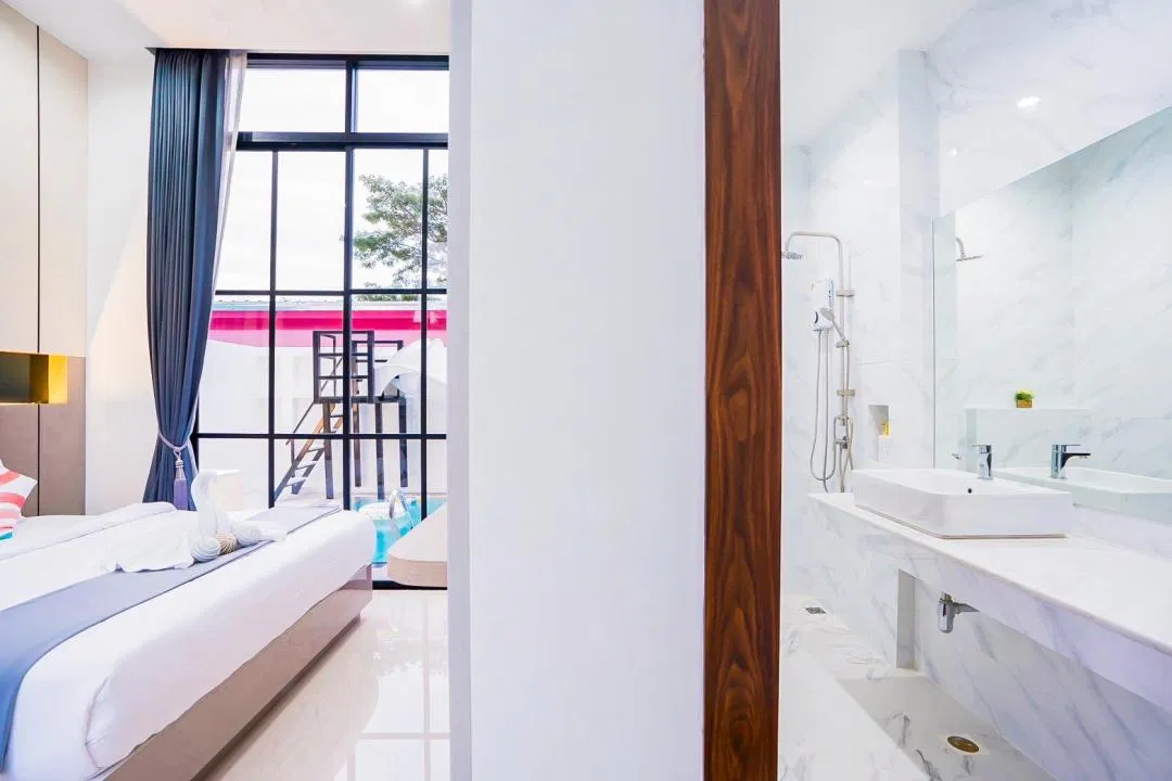 ห้องนอน Cayla House Poolvilla