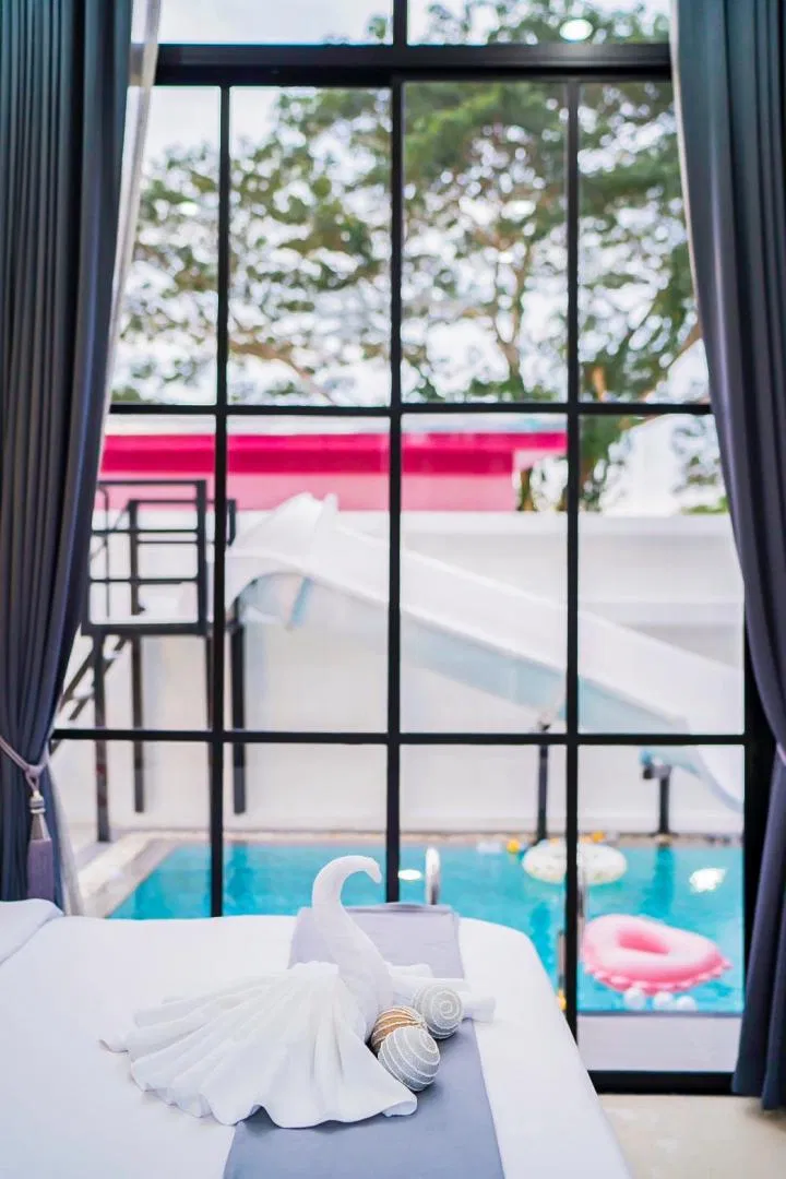 ห้องนอน Cayla House Poolvilla