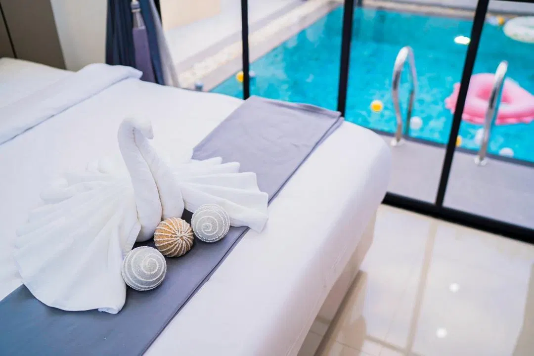 ห้องนอน Cayla House Poolvilla