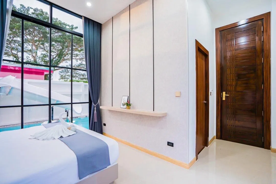 ห้องนอน Cayla House Poolvilla