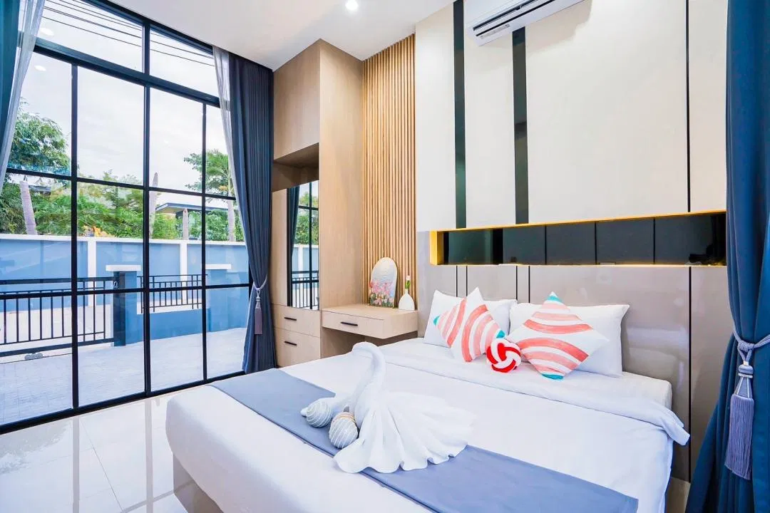 ห้องนอน Cayla House Poolvilla