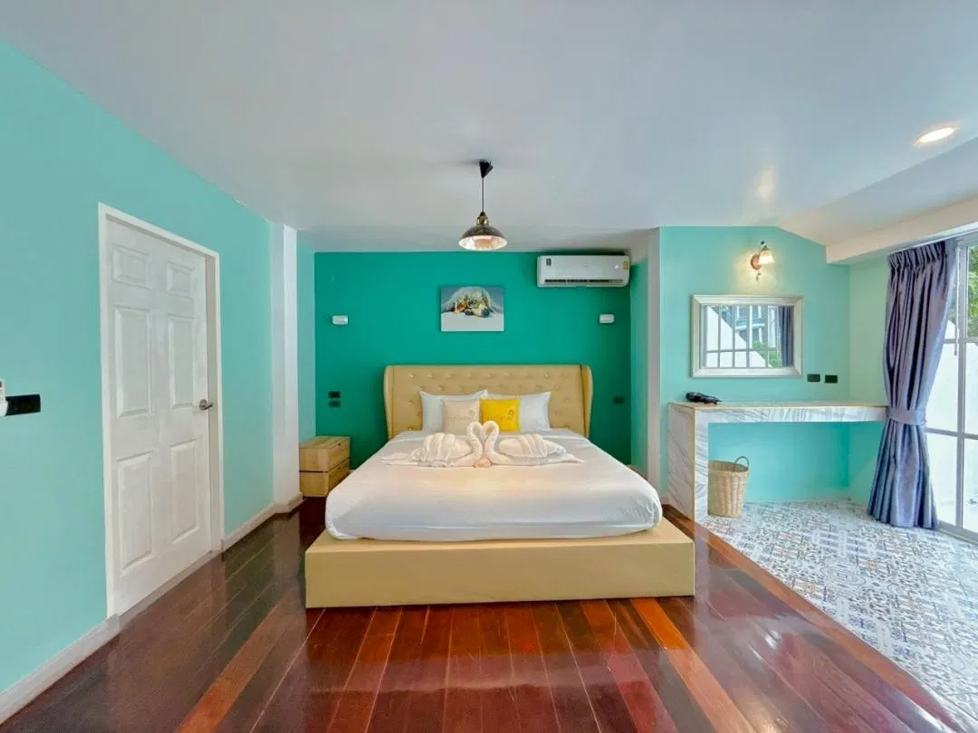 ห้องนอน Summer Season Poolvilla