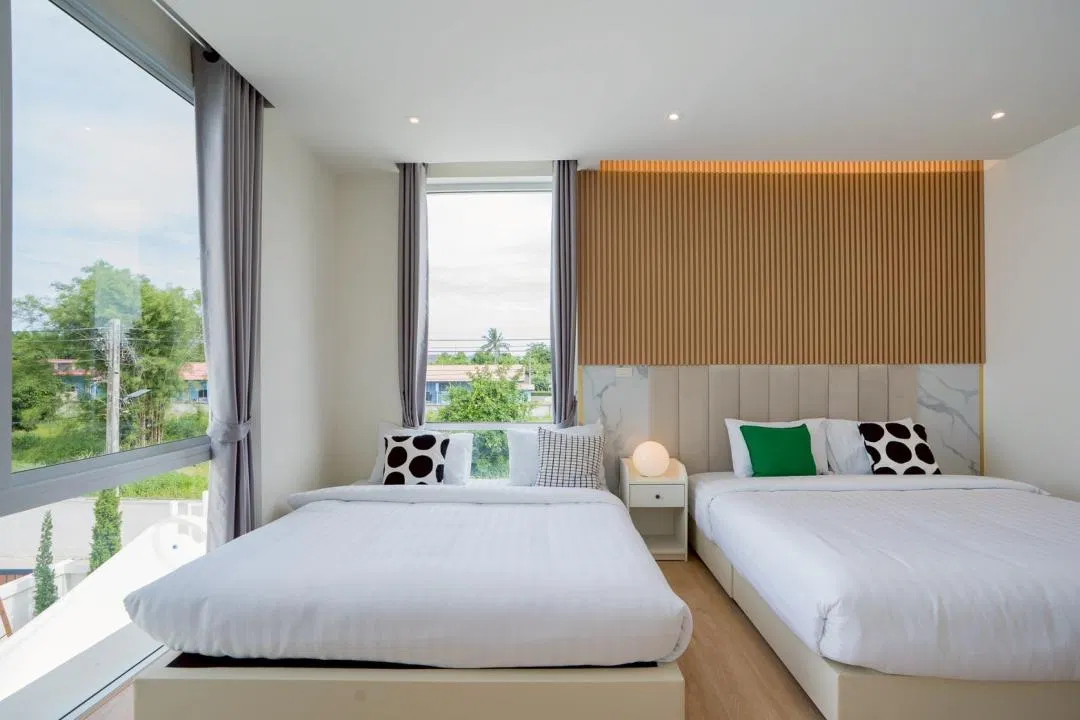 ห้องนอน Thunder House Poolvilla