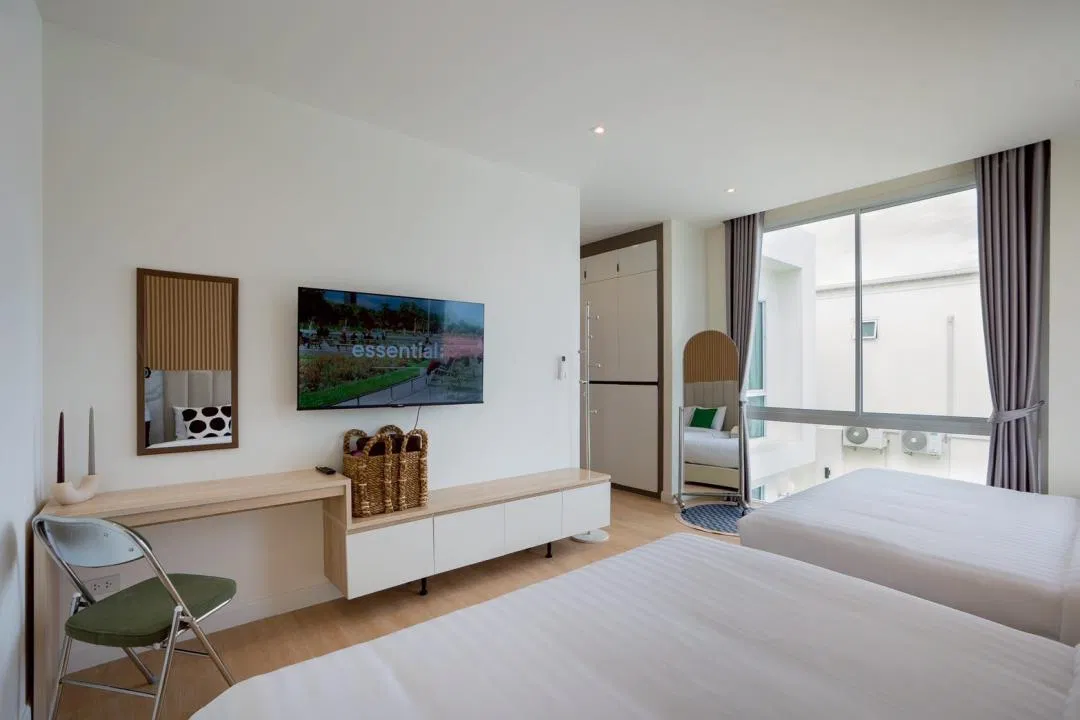 ห้องนอน Thunder House Poolvilla