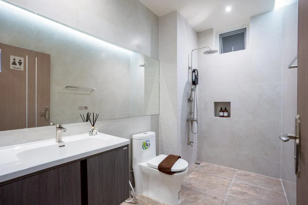 ห้องน้ำ Thunder House Poolvilla