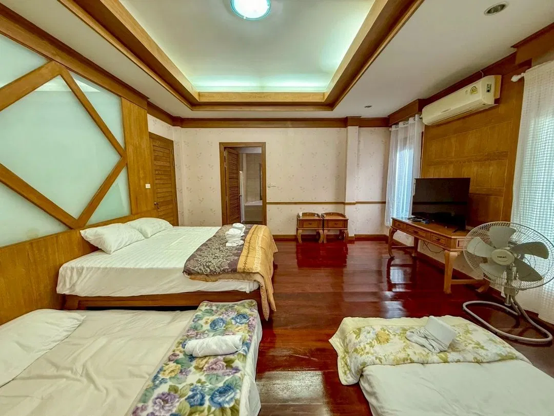 ห้องนอน Horizon Pool Villa Bangsaray