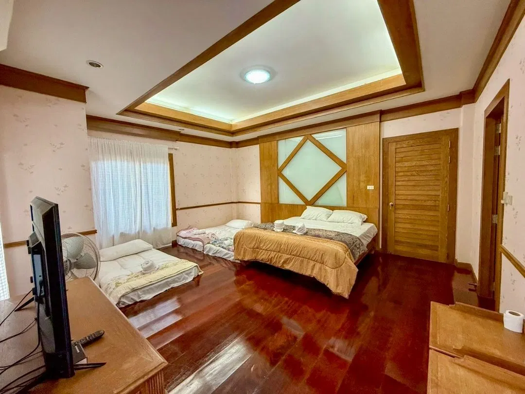 ห้องนอน Horizon Pool Villa Bangsaray
