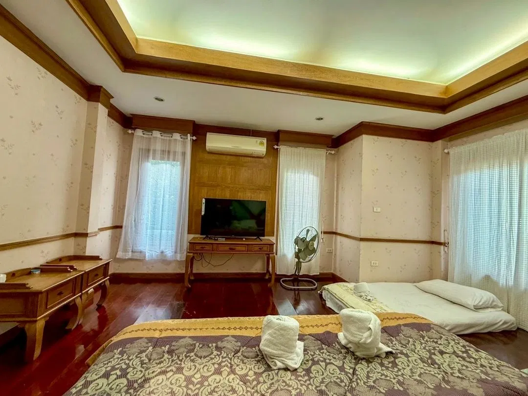 ห้องนอน Horizon Pool Villa Bangsaray