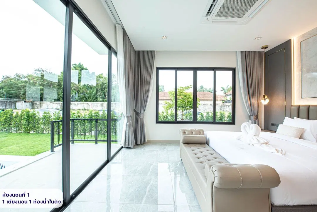 ห้องนอน Olive Poolvilla 2