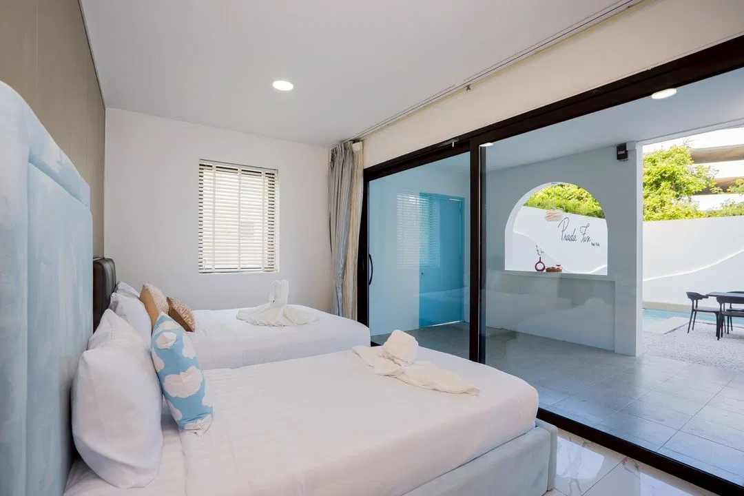 ห้องนอน Prada Fun Pool Villa