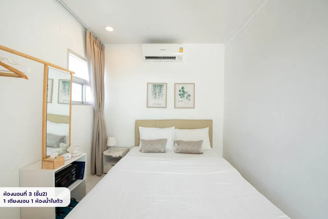 ห้องนอน Sea Pearl poolvilla
