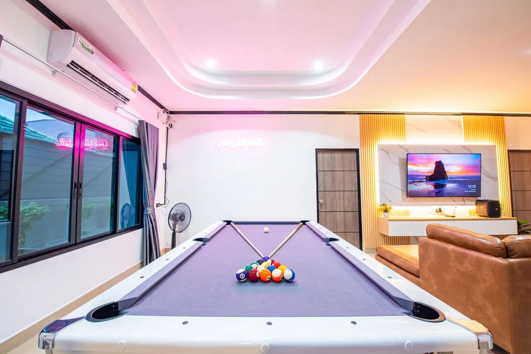 ภายใน GoodLuck Poolvilla