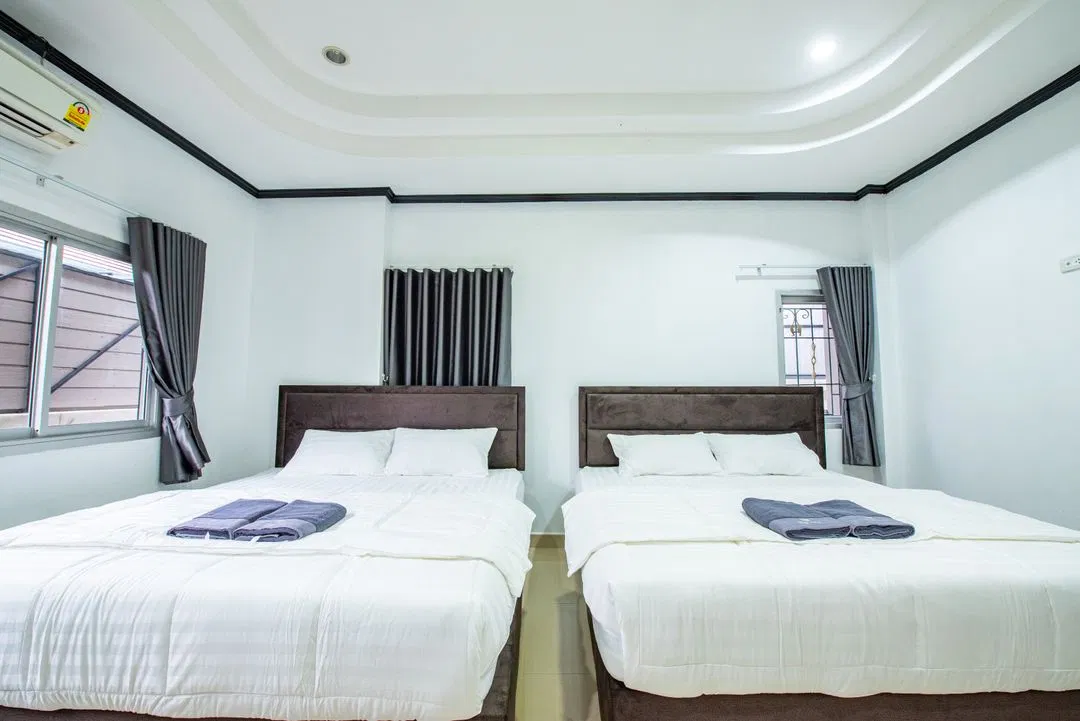 ห้องนอน GoodLuck Poolvilla