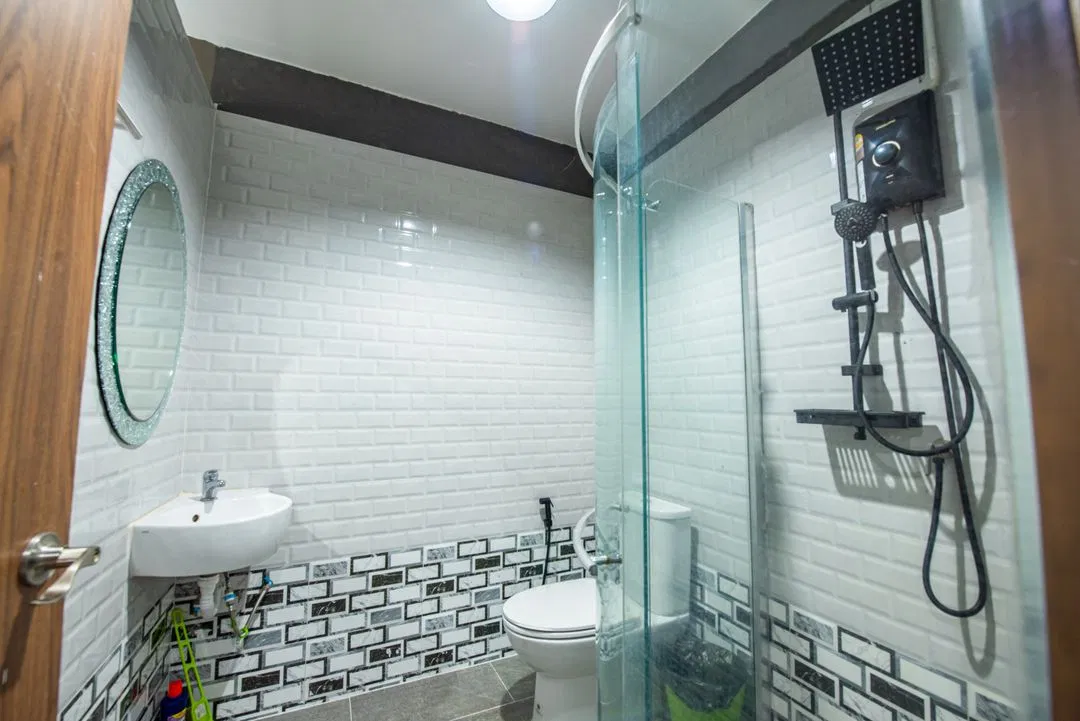 ห้องน้ำ GoodLuck Poolvilla