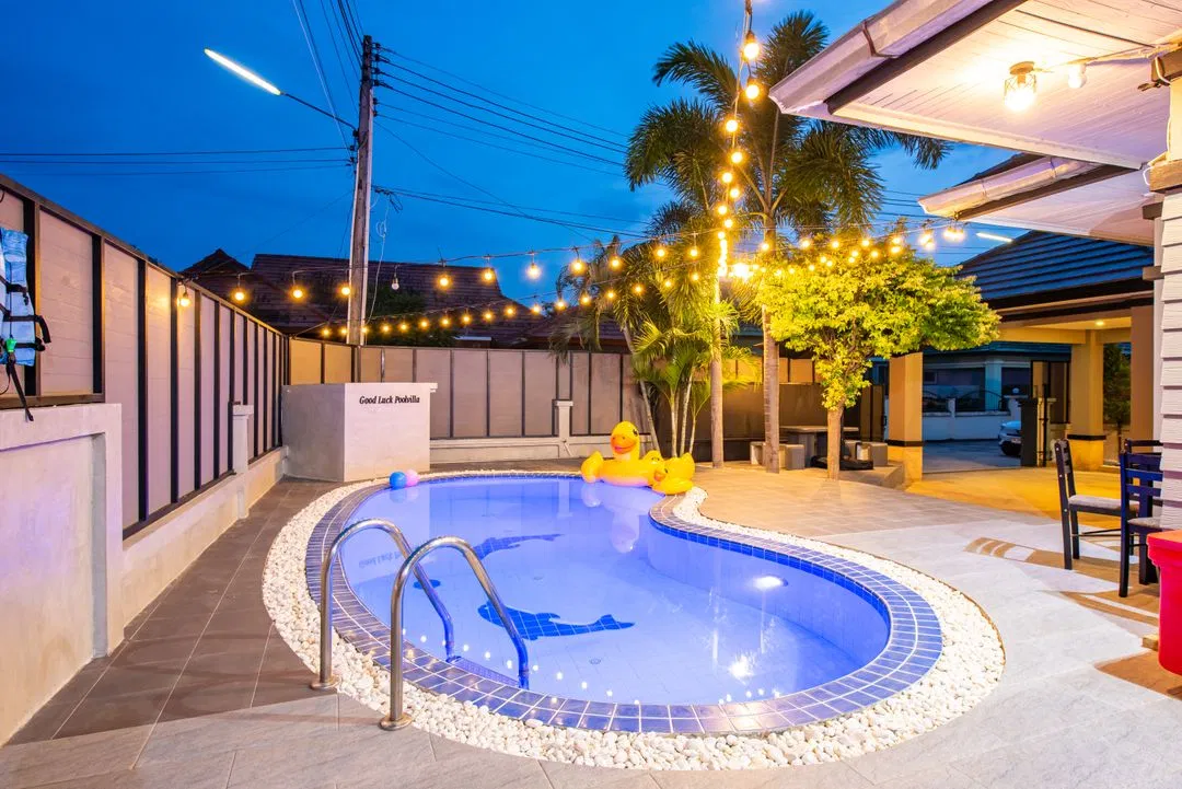 ภายนอก GoodLuck Poolvilla