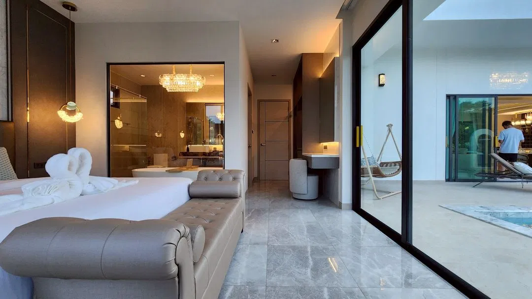 ห้องนอน Olive Poolvilla 3