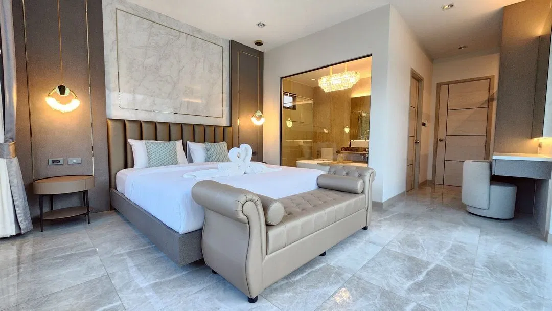 ห้องนอน Olive Poolvilla 3