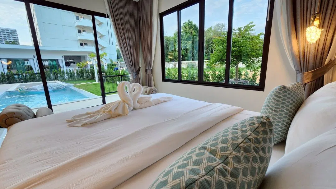 ห้องนอน Olive Poolvilla 3