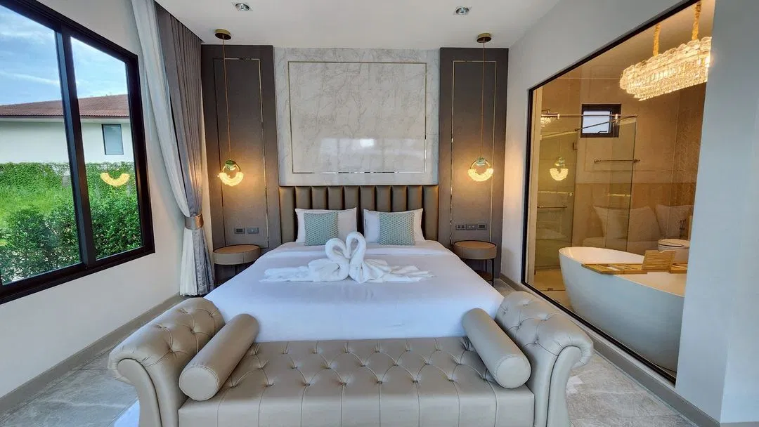 ห้องนอน Olive Poolvilla 3