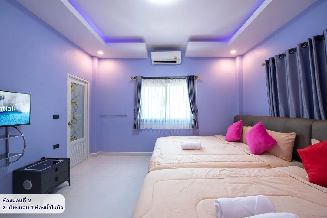 ห้องนอน VP pool villa