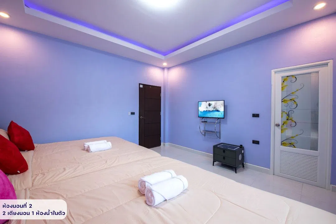 ห้องนอน VP pool villa