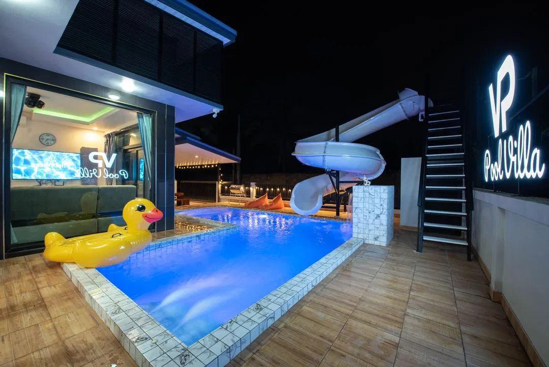 ภายนอก VP pool villa