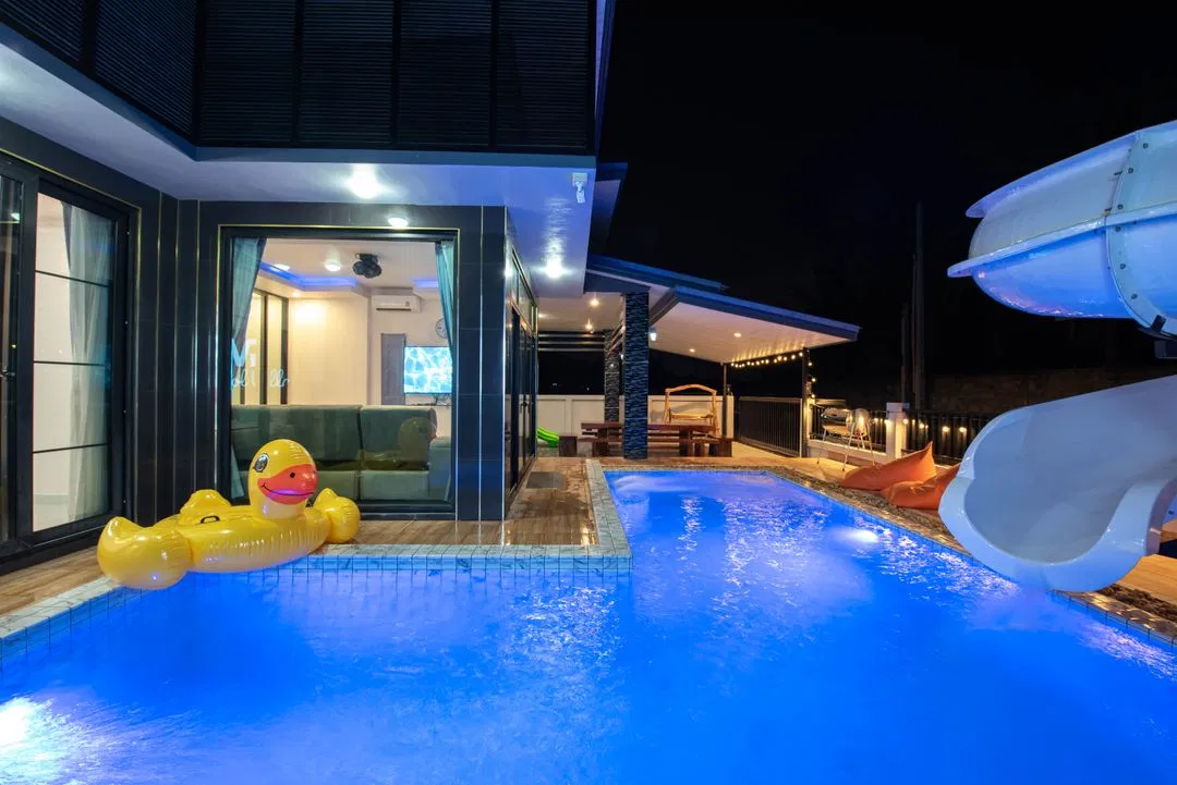 ภายนอก VP pool villa