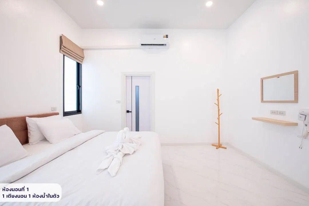 ห้องนอน wasanpoolvilla 1