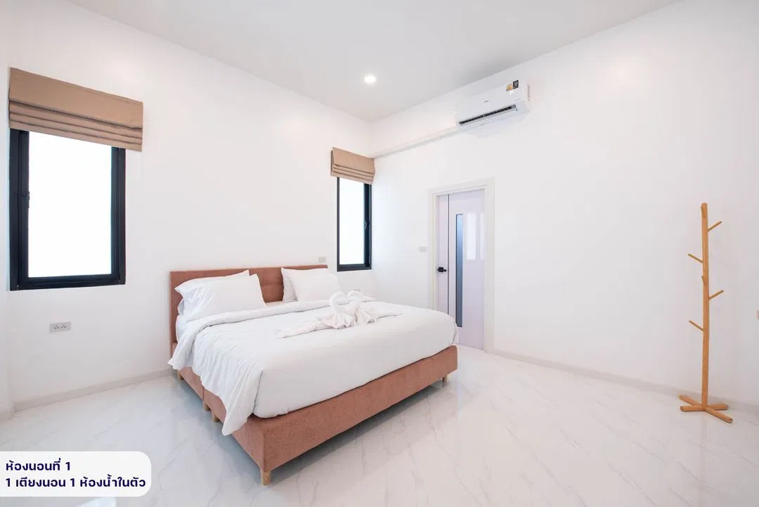 ห้องนอน wasanpoolvilla 1