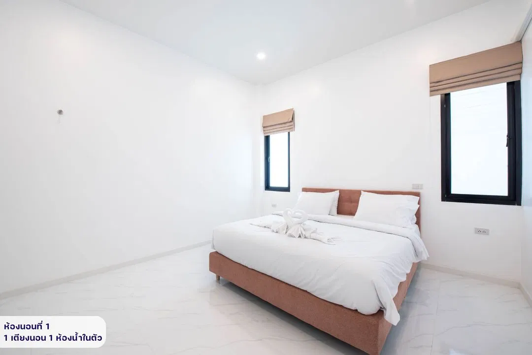 ห้องนอน wasanpoolvilla 1